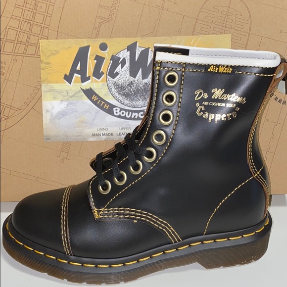 Dr. Martens | Shoes | Auth Nib Dr Martens Capper Vintage Leather Boots ...